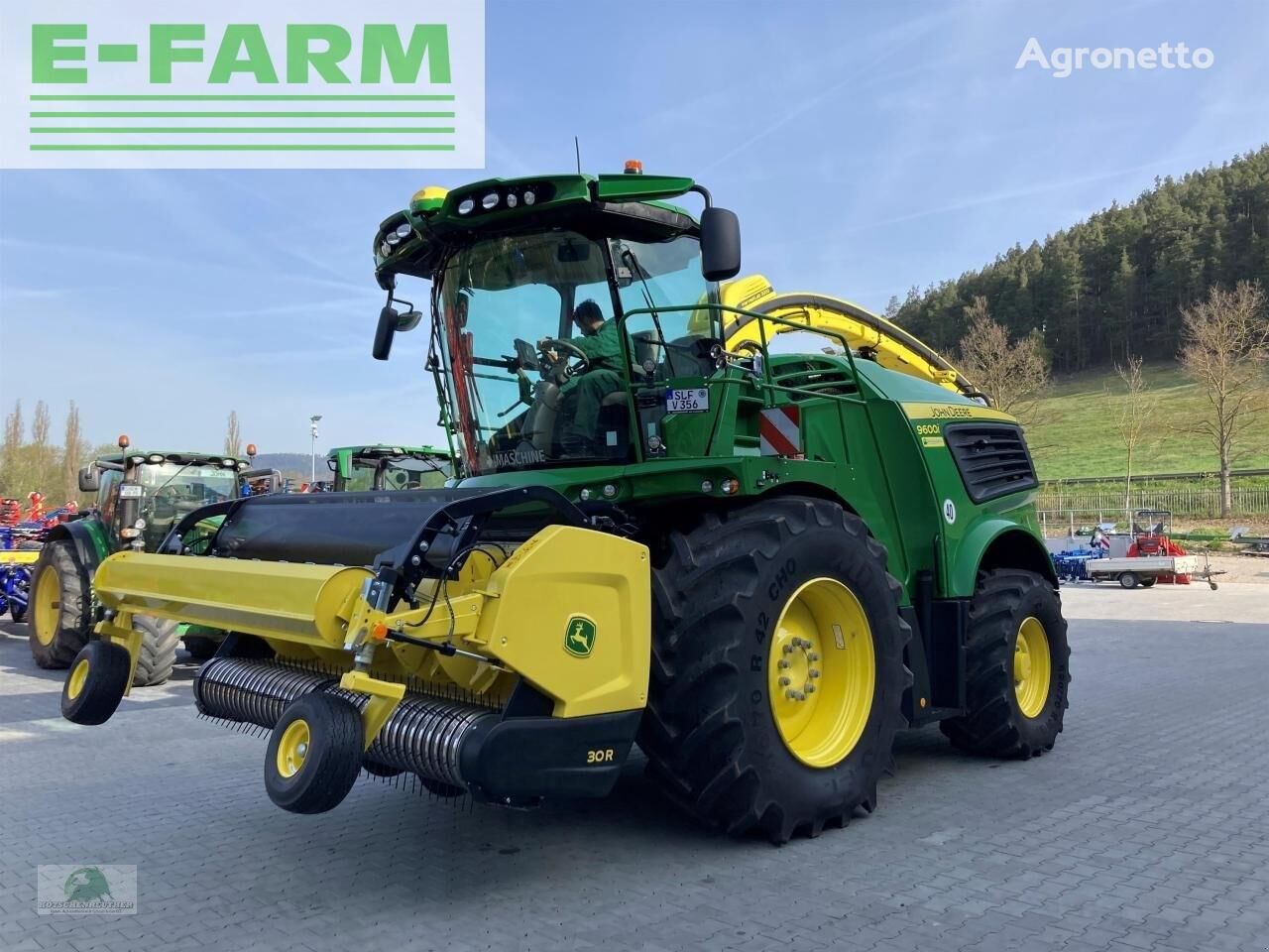 кормозбиральний комбайн John Deere 9600i