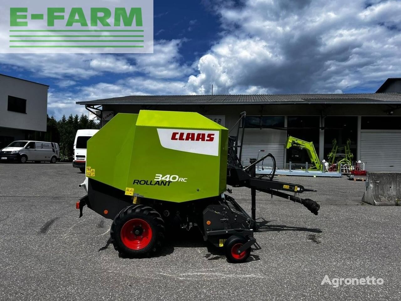 прес-підбирач тюковий Claas rollant 340 rc