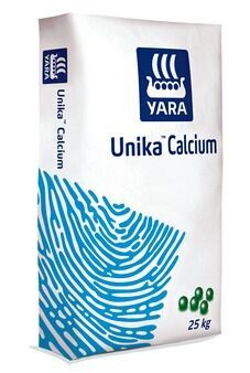новый стимулятор роста растений Yara UNIKA CALCIUM (14%N, 24%K2O, 12%CaO) 25kg