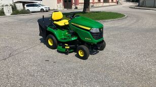 новый трактор газонокосилка John Deere X350R