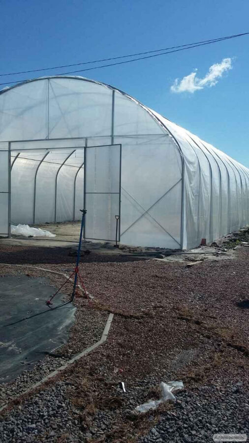 нова теплиця Пленочные теплицы туннельного типа для фермерских хозяйств