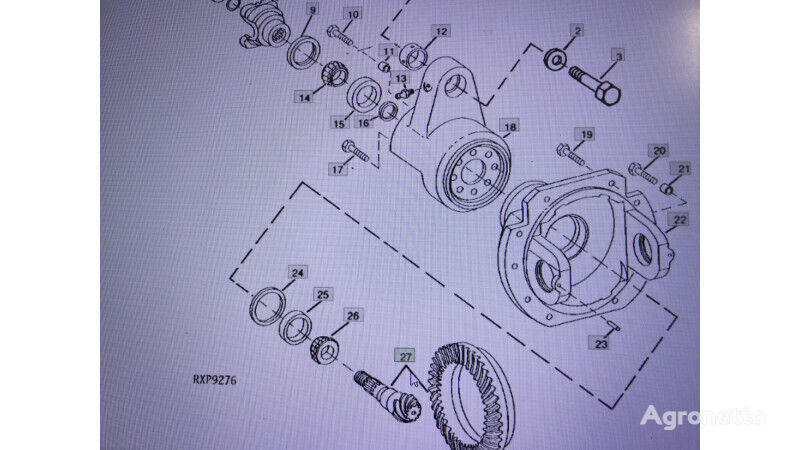 другая запчасть трансмиссии przekładnia zębata stożkowa для трактора колесного John Deere 4555/4755/4955