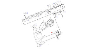 крепежные элементы Obudowa D28884079 для зерноуборочного комбайна Massey Ferguson MF 30