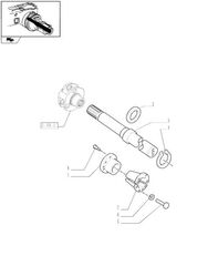 полуось Wałek 27t, 1083mm 5198601 для трактора колесного New Holland T6010 T6090 T6070