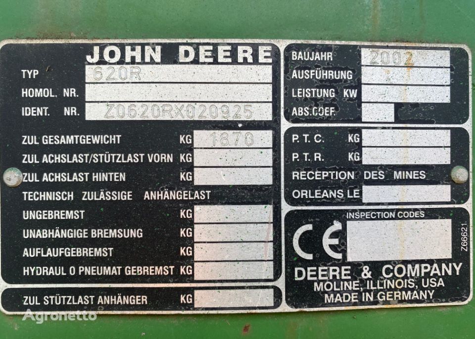 шкив для зерноуборочного комбайна John Deere 620r
